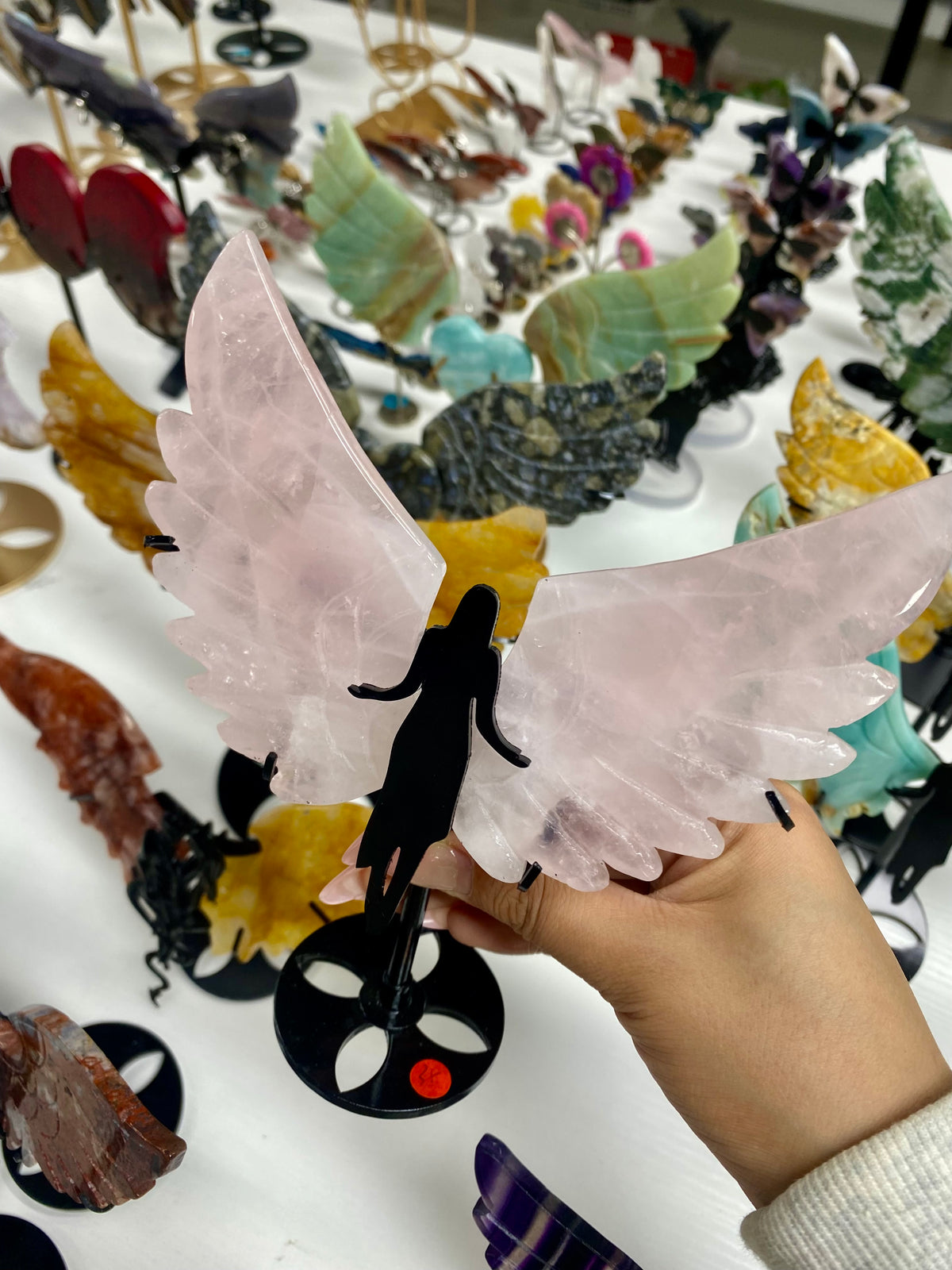 Crystal angle wing