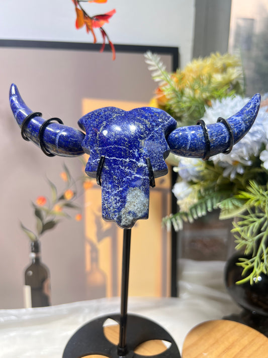 Crystal bull head