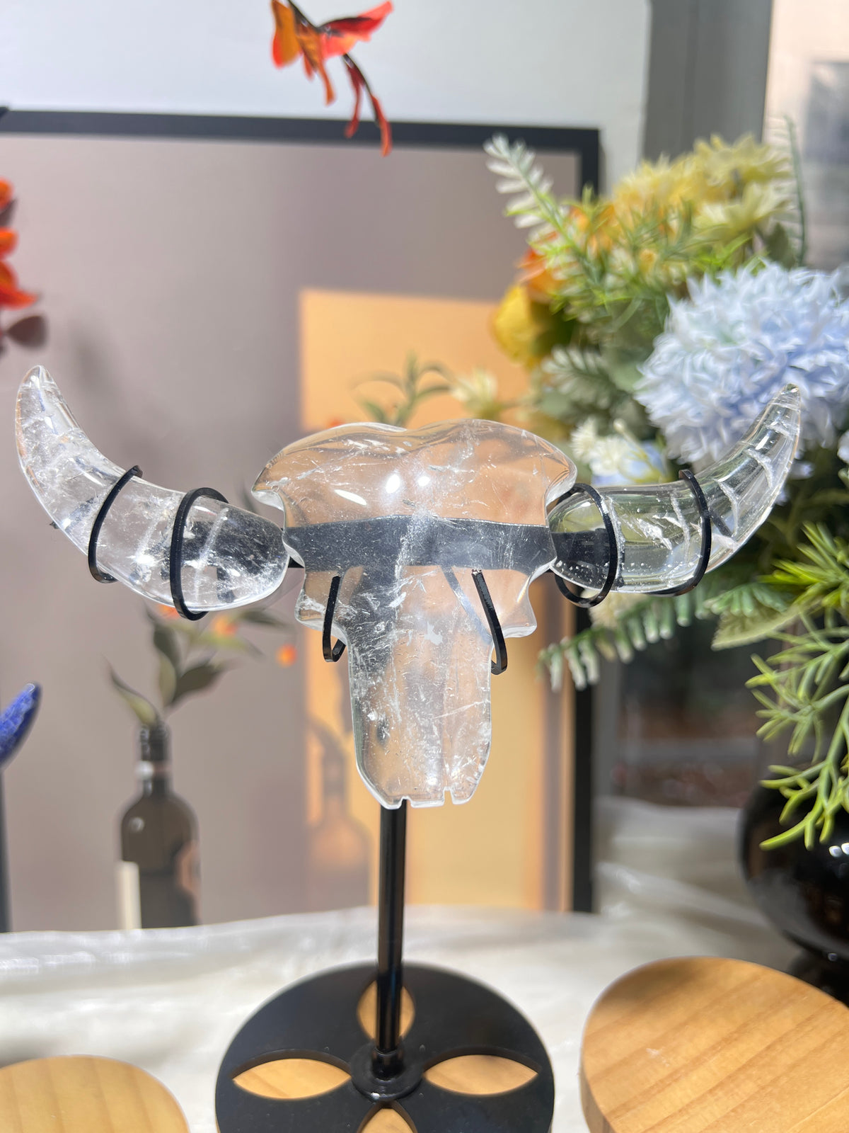 Crystal bull head